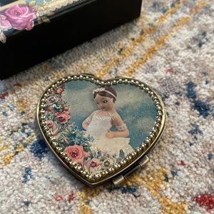 Michal Negrin Heart Compact Mirror